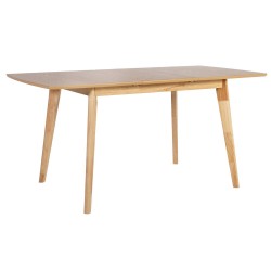 Dining table JONNA 120 160x80xH76cm, oak