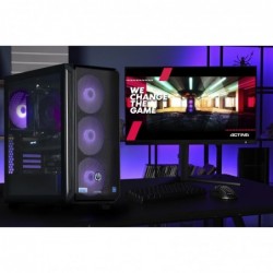 Actina 5901443410287 PC AMD Ryzen™ 5 8400F 32 GB DDR5-SDRAM 1 TB SSD Intel Arc B580 Midi Tower Black
