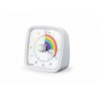 Timer With Alarm And Light White Rainbow Knob