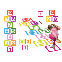 Floor Stickers Numbers 1-10...