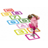 Floor Stickers Numbers 1-10 Educational For Hopscotch