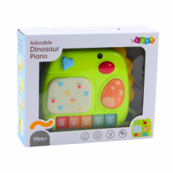 Interactive Piano for Toddlers Dinosaur Green