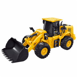 Excavator Bulldozer Remote Control RC 2.4G 9CH Yellow