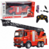 RC Fire Truck Remote Control Extendable Ladder Water Spraying 2.4G 11CH