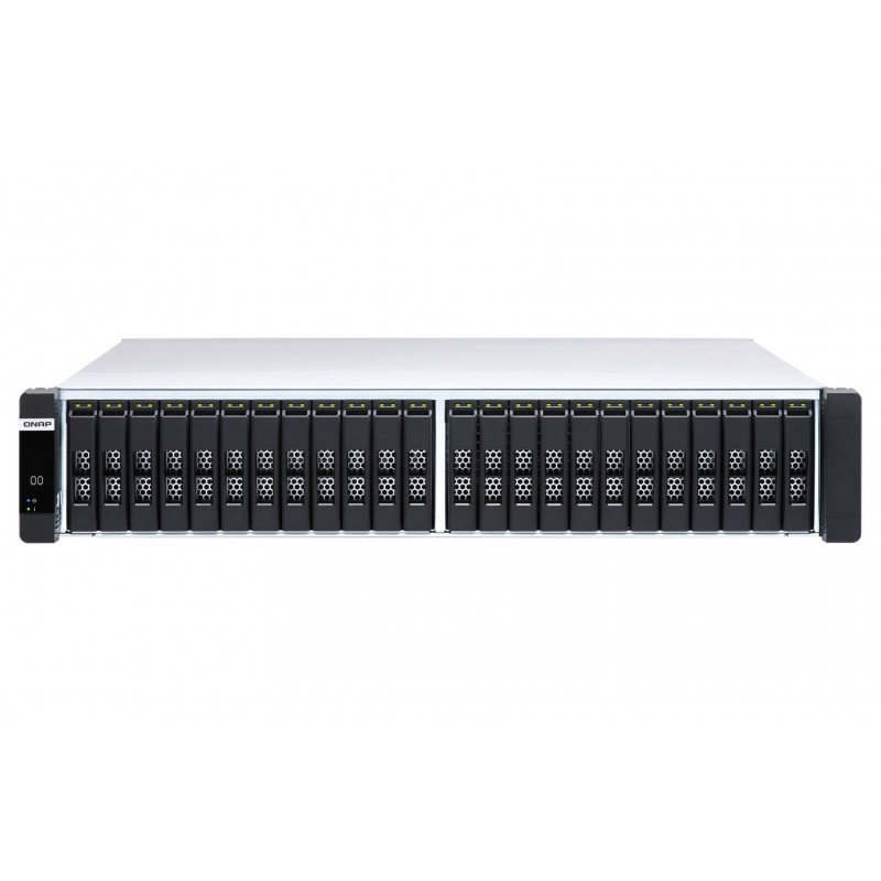 QNAP ES2486dc NAS Rack (2U) Intel® Xeon® D D-2142IT 96 GB DDR4 QNAP Enterprise System Black