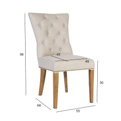 Chair HOLMES beige