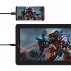 HUION Kamvas 13 graphic tablet Green 5080 lpi 293.76 x 165.24 mm USB