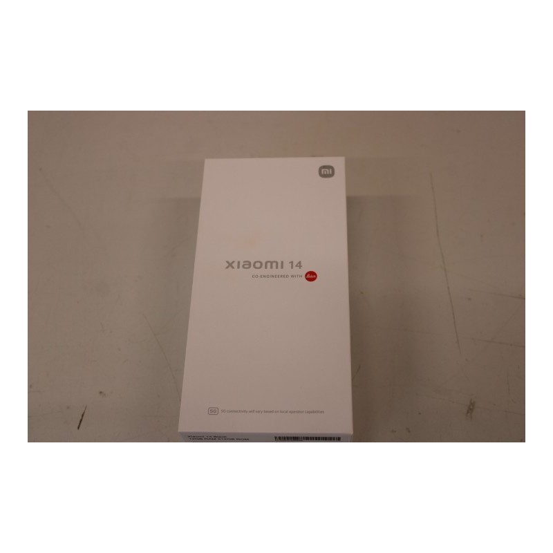 SALE OUT. Xiaomi 14 (Black) DS 6.36u201c LTPO OLED 1200x2670/3.3GHz&2.3GHz/512GB/12GB RAM/Android