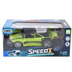 Remote Controlled RC Car 1:20 Lights Smoke Effect Green