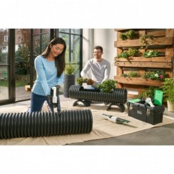 Black & Decker REVHV8C-QW handheld vacuum Black, White Bagless