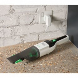 Black & Decker REVHV8C-QW handheld vacuum Black, White Bagless