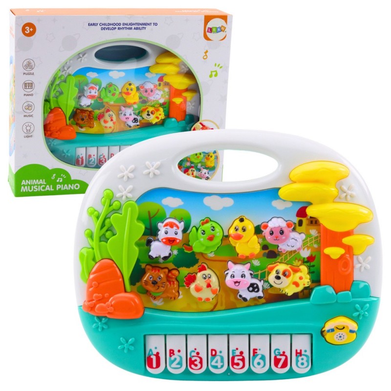 Educational Piano Interactive For Toddlers Animal Sounds