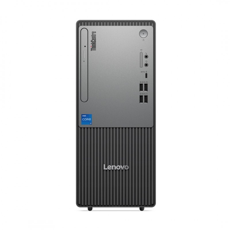 Lenovo ThinkCentre Neo 50t G5 TWR i3-14100 8GB DDR5 SSD512 UHD 730 W11Pro Black 3Y OnSite