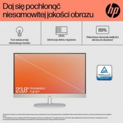 HP AiO 24-cr0312nw Ryzen 5 7520 23.8" FHD IPS 250nits AG 16GB DDR5 SSD512 Radeon 610M Cam720p kB+Mouse Win11 Shell