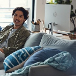 HP AiO 24-cr0312nw Ryzen 5 7520 23.8" FHD IPS 250nits AG 16GB DDR5 SSD512 Radeon 610M Cam720p kB+Mouse Win11 Shell