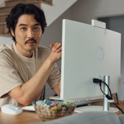 HP AiO 24-cr0312nw Ryzen 5 7520 23.8" FHD IPS 250nits AG 16GB DDR5 SSD512 Radeon 610M Cam720p kB+Mouse Win11 Shell