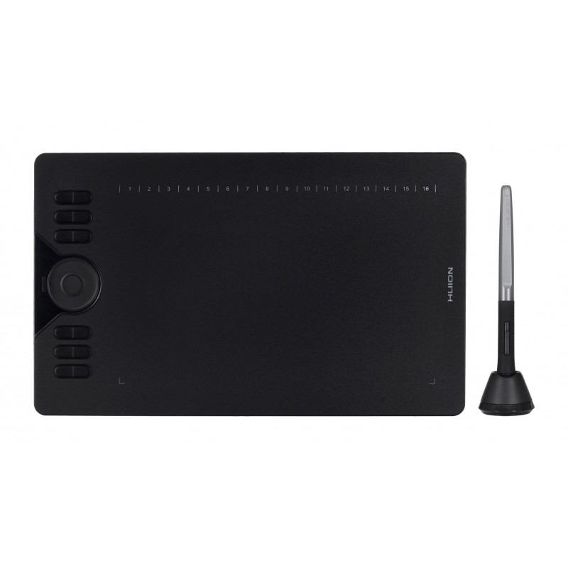 HUION HS610 graphic tablet 5080 lpi 254 x 158.8 mm USB Black