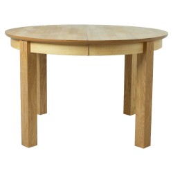 Dining table CHICAGO NEW D120 160xH75cm, oak