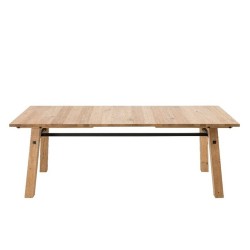 Dining table STOCKHOLM 160x95xH75cm, oak