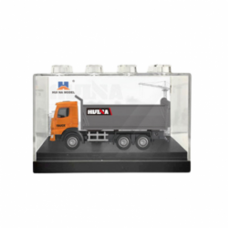 Dump Truck Metal Collectible Model Huina Orange 1:80