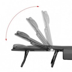 NC2720 FOLDABLE TURIST BED GREY 200 CM  NILS CAMP