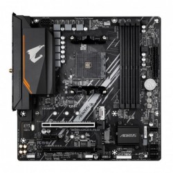 GIGABYTE B550M AORUS ELITE AX Motherboard - AMD Ryzen 5000 CPUs, 5+3 Phases VRM, up to 4733MHz DDR4, 1xPCIe 4.0 + 1xPCIe