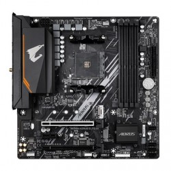 GIGABYTE B550M AORUS ELITE AX Motherboard - AMD Ryzen 5000 CPUs, 5+3 Phases VRM, up to 4733MHz DDR4, 1xPCIe 4.0 + 1xPCIe