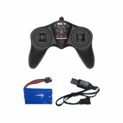 Fire Truck Extendable Ladder Water Spray Huina 1:18