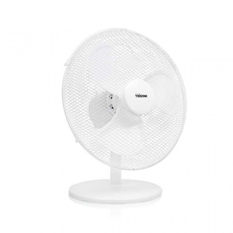 Tristar Desk fan VE-5727 Desk fan White Diameter 30 cm Number of speeds 3 Oscillation 40 W No
