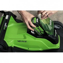 Cordless mower  40V 41 cm Greenworks G40LM41 - 2504707