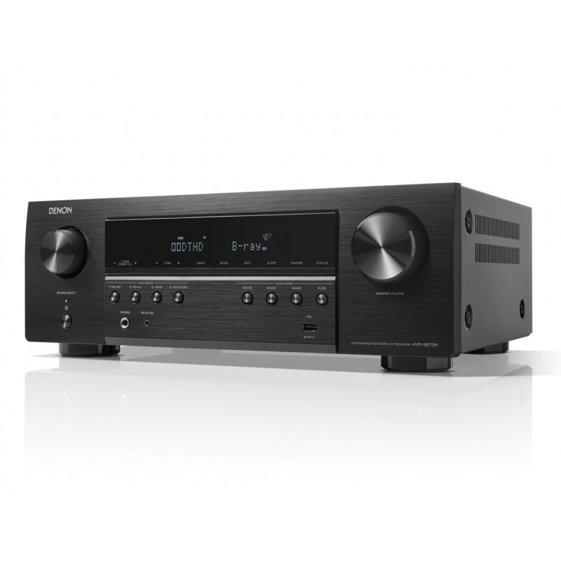 Amplituner Denon AVR-S670H Black