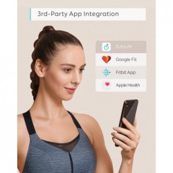 Eufy Smart Scale P1 T9147011 Personal scale Rectangle Black Electronic personal scale