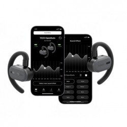 TOZO Open Buds True Wireless Stereo (TWS) In-Ear USB Type-C Bluetooth Headset Black
