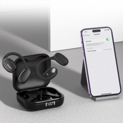 TOZO OpenEgo True Wireless Stereo (TWS) Kostne USB Type-C Bluetooth Headset Black