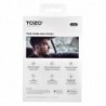 TOZO T10S True Wireless Stereo (TWS) In-Ear USB Type-C Bluetooth Headset Black