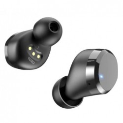 TOZO T12S True Wireless Stereo (TWS) In-Ear USB Type-C Bluetooth Headset Black