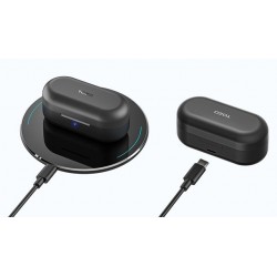 TOZO T12S True Wireless Stereo (TWS) In-Ear USB Type-C Bluetooth Headset Black