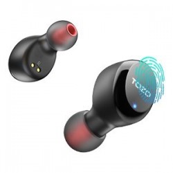 TOZO T6S Headset True Wireless Stereo (TWS) In-ear USB Type-C Bluetooth Black