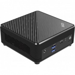 MSI Cubi ADL-001EU N200 mini PC Intel Pentium N 4 GB DDR4-SDRAM 128 GB SSD Windows 11 Pro Workstation Black