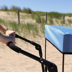 AXI Składany Wózek Plażowy z Dachem Hamulcem i Torbą 80Kg