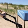 AXI Składany Wózek Plażowy z Dachem Hamulcem i Torbą 80Kg