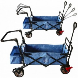 AXI Składany Wózek Plażowy z Dachem Hamulcem i Torbą 80Kg