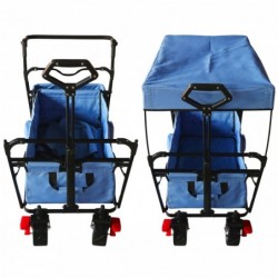 AXI Składany Wózek Plażowy z Dachem Hamulcem i Torbą 80Kg