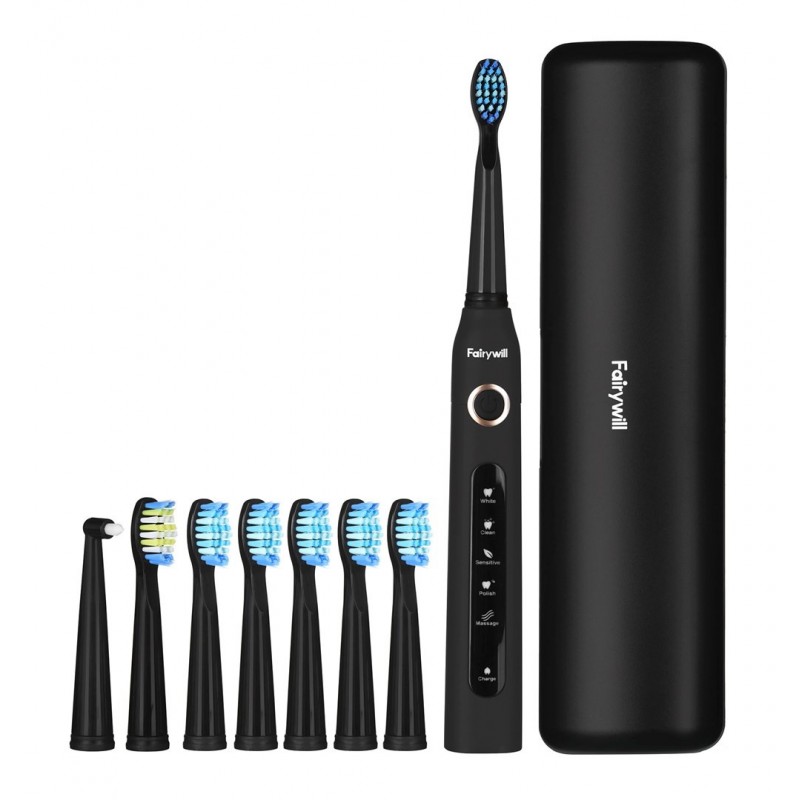 FAIRYWILL SONIC TOOTHBRUSH 507 PLUS BLACK