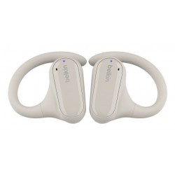 Belkin SoundForm ClearFit Headset True Wireless Stereo (TWS) Ear-hook Calls/Music/Sport/Everyday Bluetooth Sand