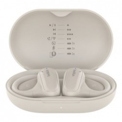 Belkin SoundForm ClearFit Headset True Wireless Stereo (TWS) Ear-hook Calls/Music/Sport/Everyday Bluetooth Sand