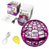 Flying Spinning Ball Flynova Hand Controlled Pink LED 10cm