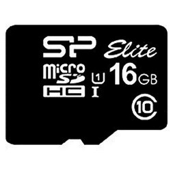 Silicon Power Elite memory card 16 GB MicroSDHC Class 10 UHS-I
