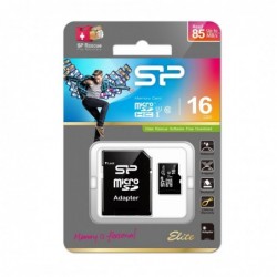 Silicon Power Elite memory card 16 GB MicroSDHC Class 10 UHS-I