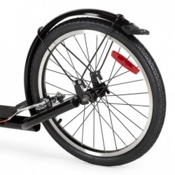 WHS261 BLACK 26/20" PUMPED WHEELS SCOOTER NILS EXTREME